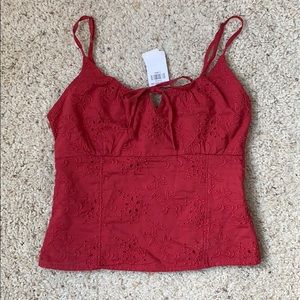 NWT red tank top